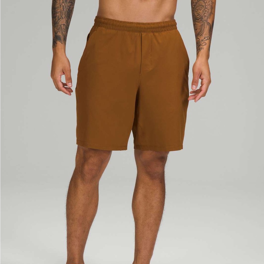 Lululemon Pace Breaker Lined Shorts Copper Brown Small